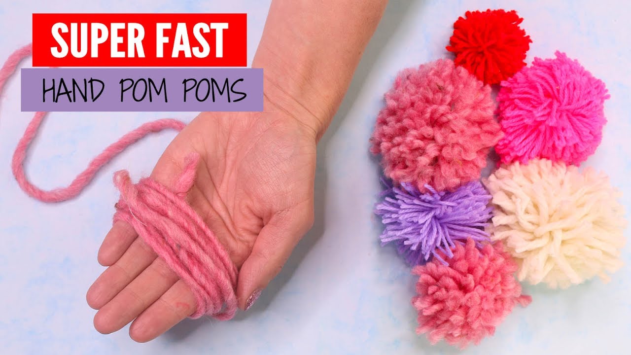 how to draw pom poms